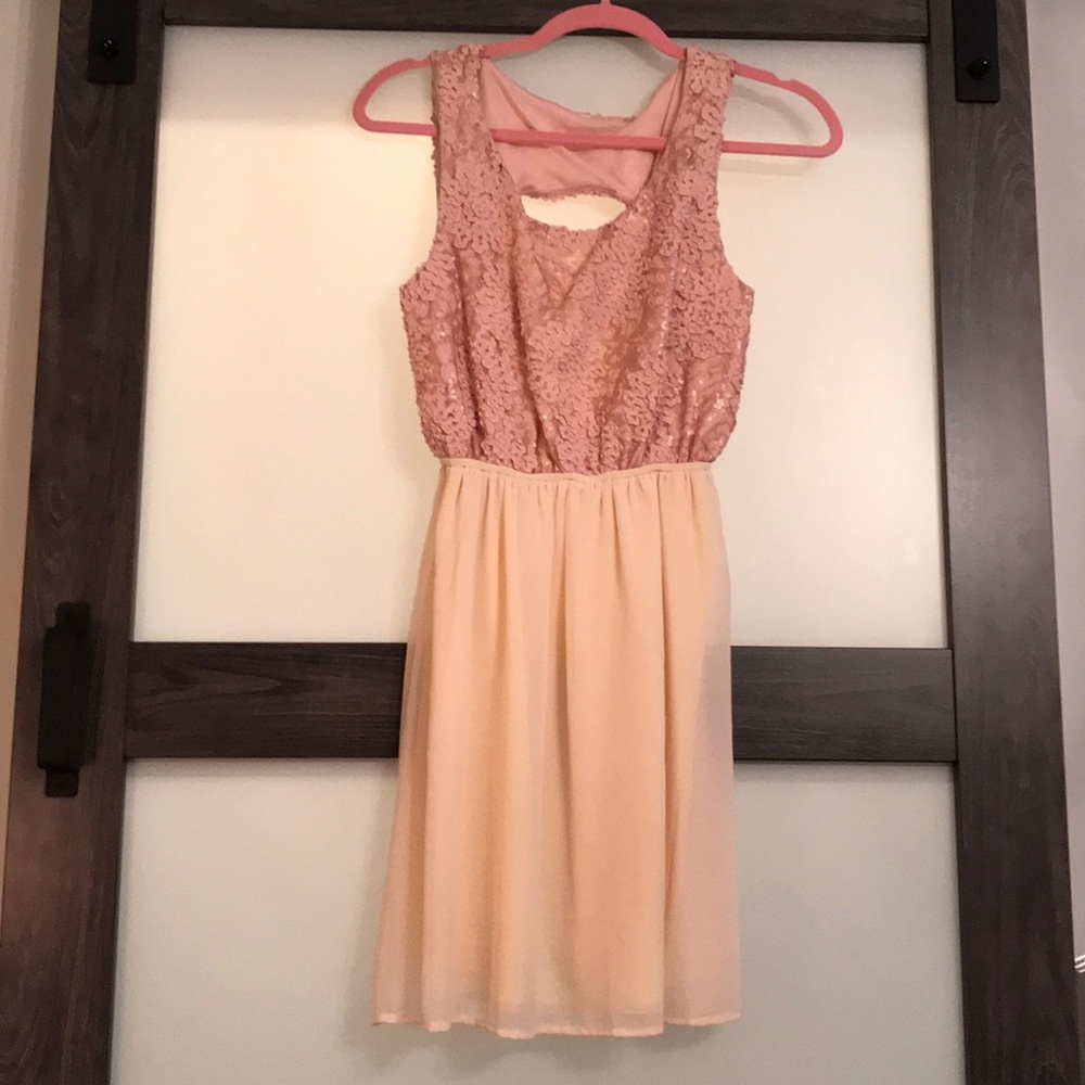 Pink dress